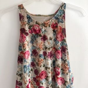 AMERICAN EAGLE Velvet Flower Top